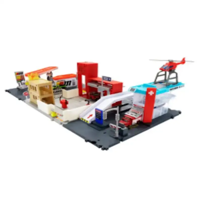 Matchbox Action Drivers Playset 4 Pack Diecast Car Toy Set Kids