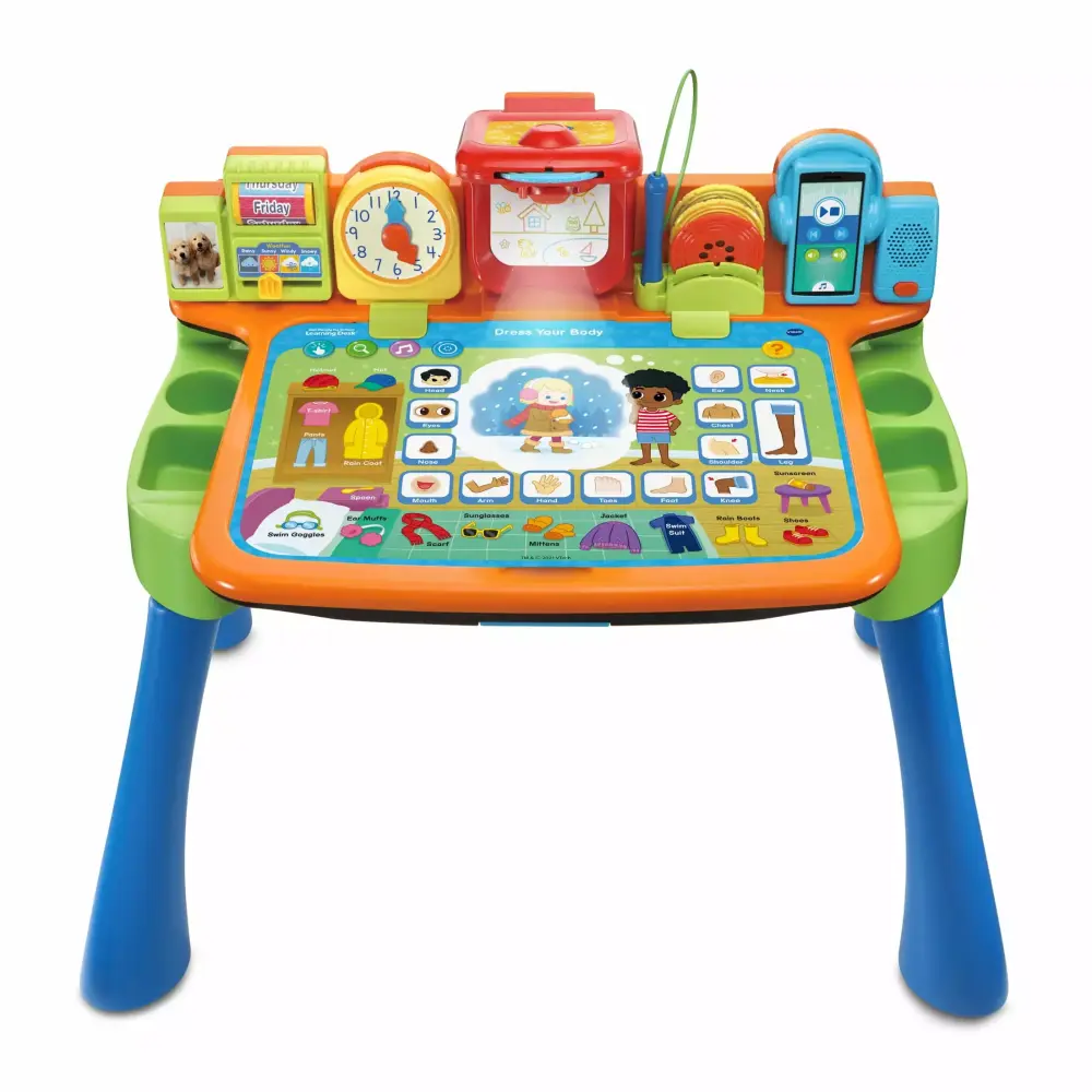 VTech Get Ready School Learning Desk Multicolor 22 Tall Walmart Limited Edition