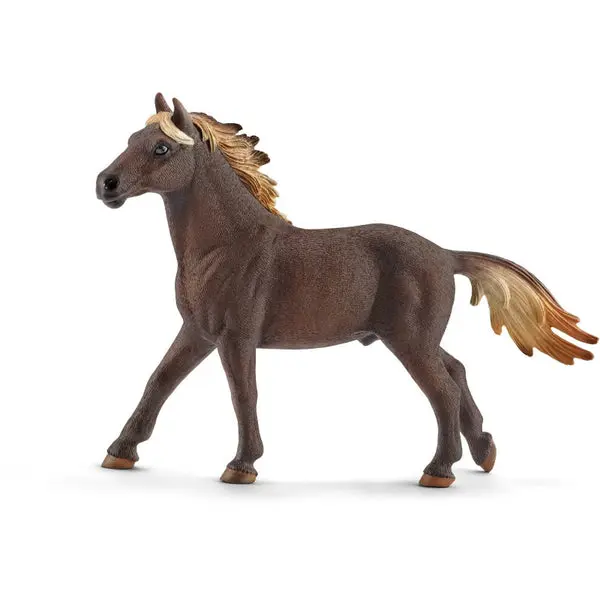 Schleich 13805 Mustang Stallion Toy Ages 3-Plus Brown