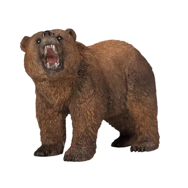Schleich 14685 Wild Life Grizzly Bear Toy Plastic Animal Figurine