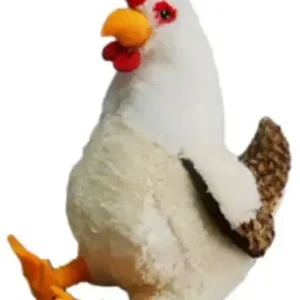 Hugfun 221883 Soft Plush Chicken Toy Kids and Collectors