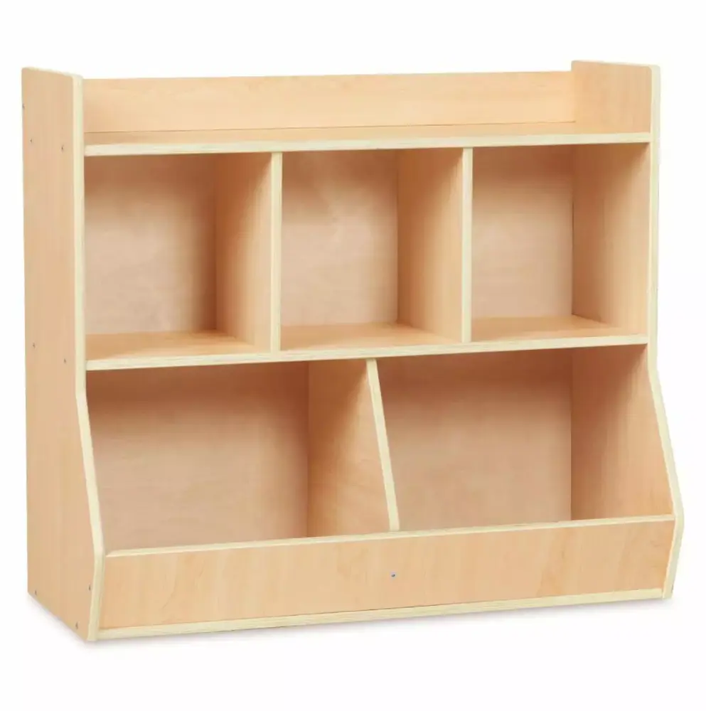 3-Tier Montessori Book Shelf Large Storage Capacity Perfect Nursery Book Shelves Playroom Kindergarten School ZRuEzyX