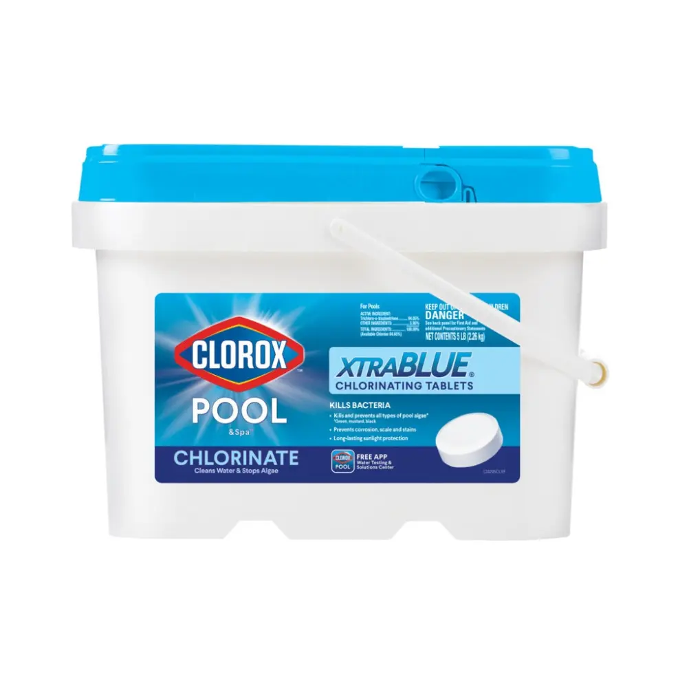 Clorox Pool&Spa 23005CLX Xtra Blue Long Lasting Chlorinating Tablet 3