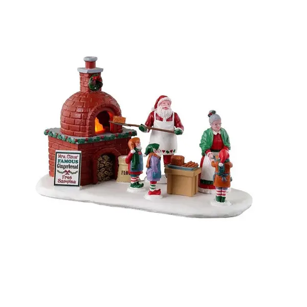 Lemax 34086 Mrs. Claus Gingerbread Bake Christmas Village Collectible