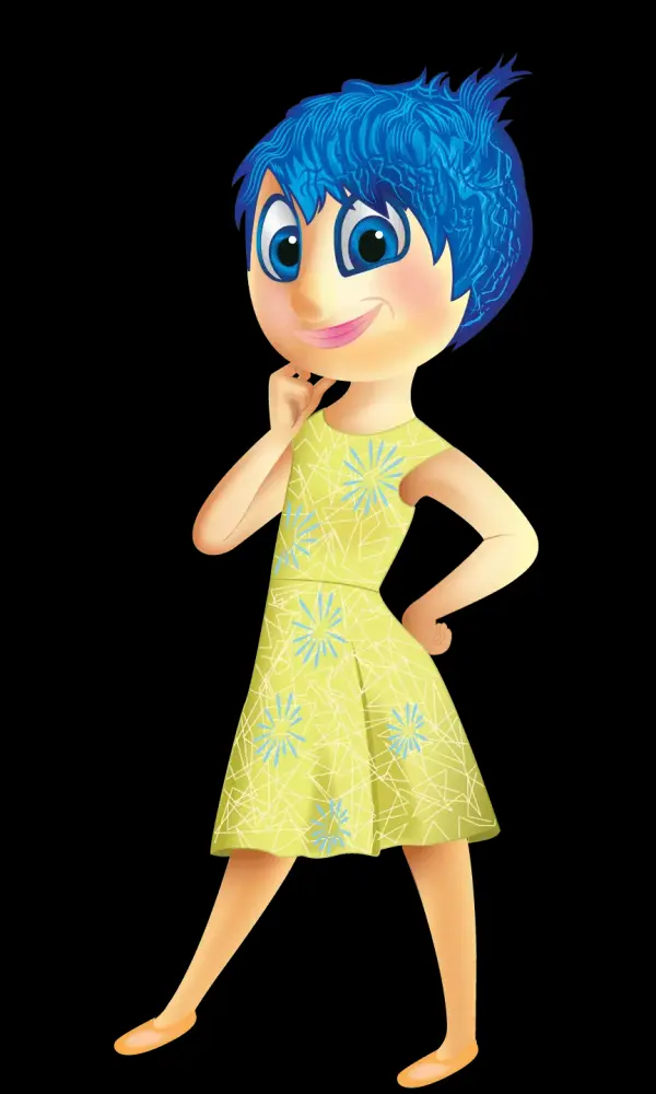 Inside Out Joy Emotion Wall Decal 19x30 Inch Vinyl Sticker Kids Bedroom Living Room DS Designs