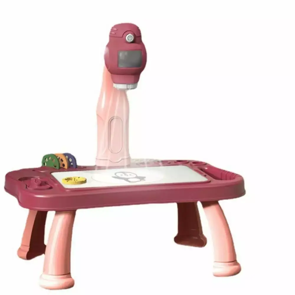 Drawing Projector Table Kids Trace and Draw Projector Toy Child Intelligent Projector Sketcher Desk Learning Projection Pa...