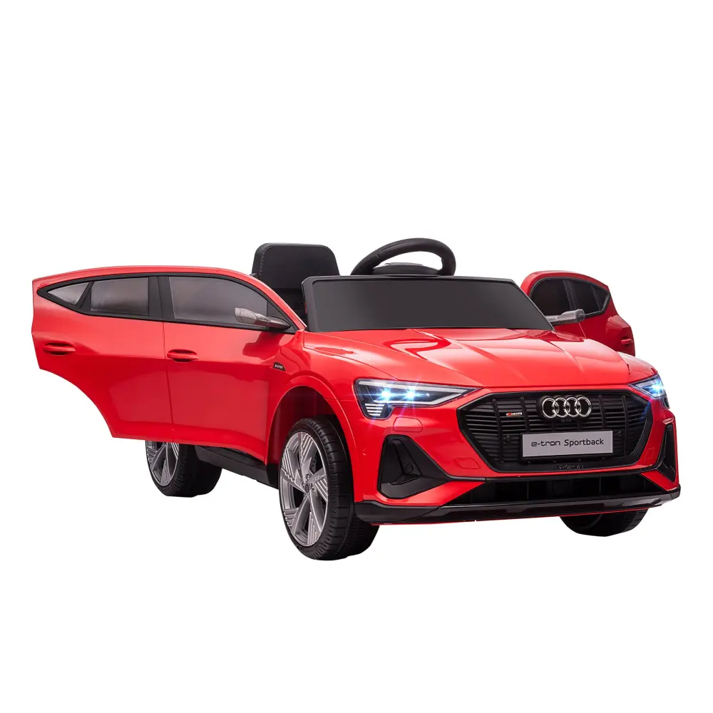 12V Kids Electric Ride On Audi E Tron Car Parent Remote Control aosom business