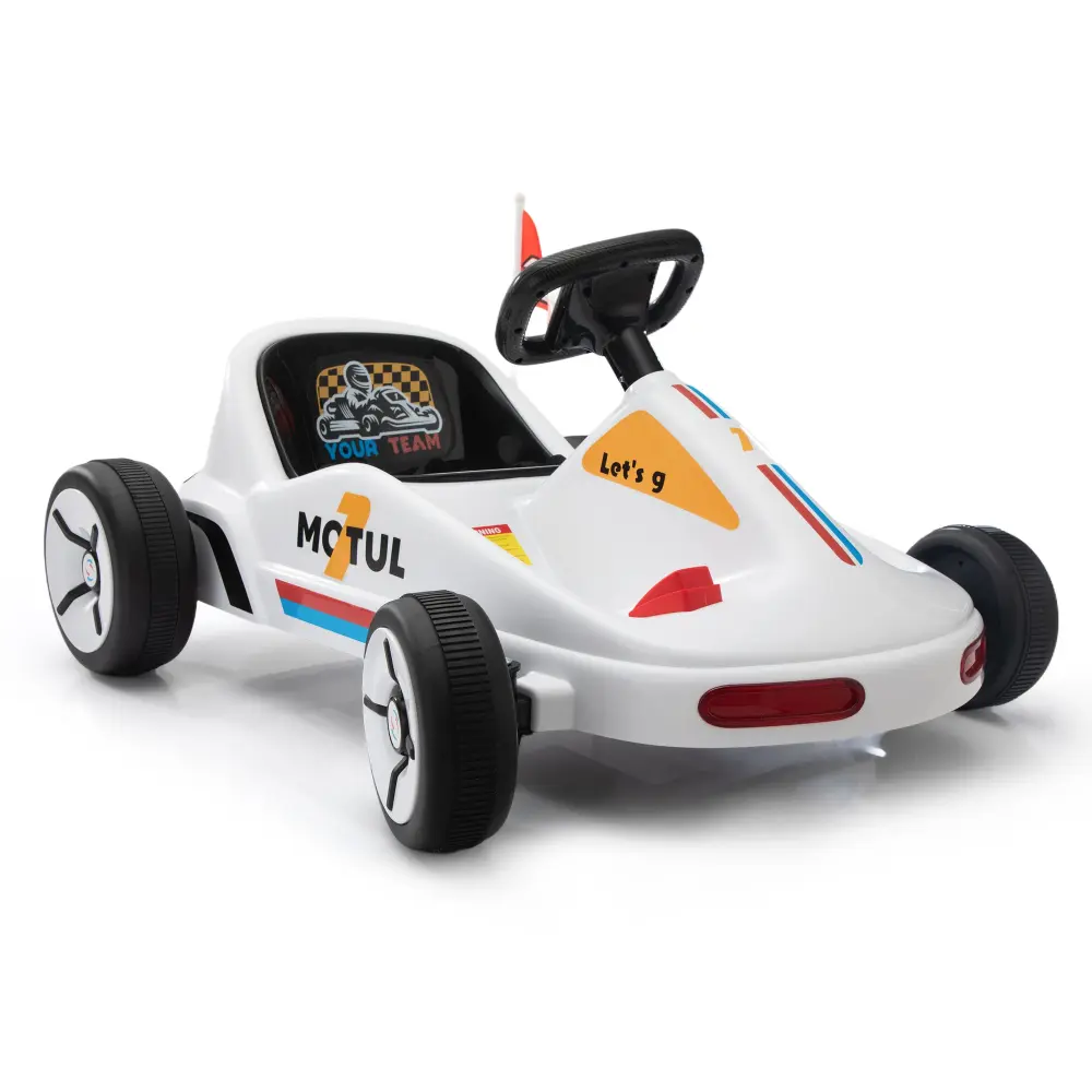 12V Kids Ride On Go Kart Electric 4 Wheeler Car Remote Control w2181