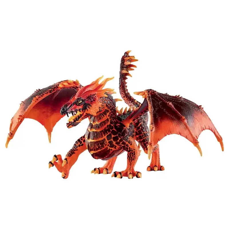 Schleich Eldrador Lava Dragon Toy Plastic Multicolored Pack 2