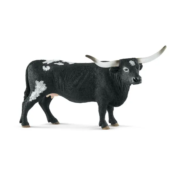 Schleich 13865 Texas Longhorn Cow Toy Figurine