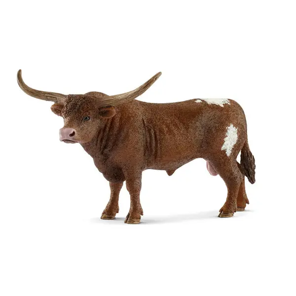 Schleich 13866 Texas Longhorn Bull Toy Figurine