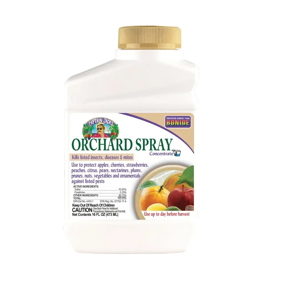Bonide 217 Orchard Spray Concentrate 16 Oz Fruit Tree Insect Disease Control