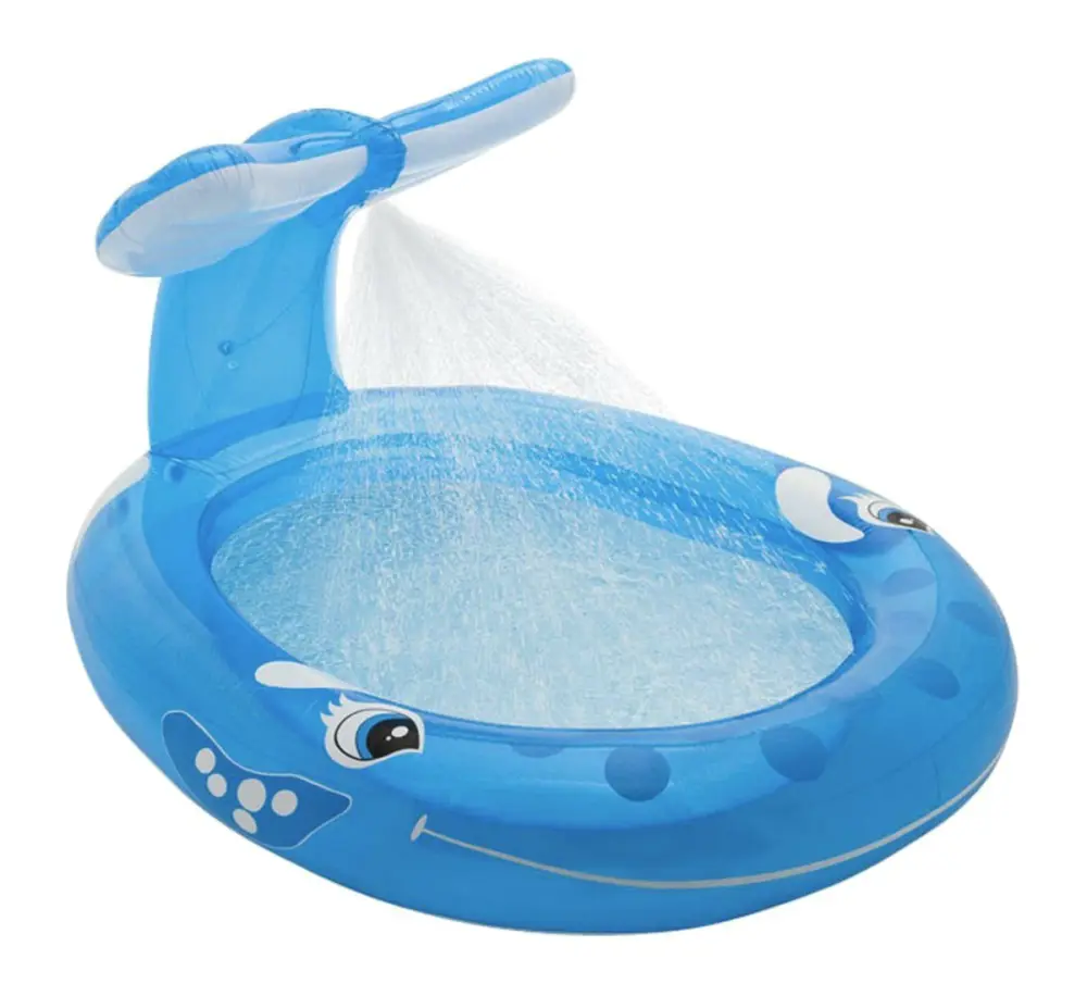 Intex 57435EP Whale Spray Inflatable Pool 80 x 62 x 42 Inches