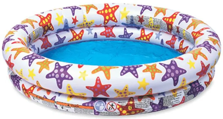 Intex 59421EP Inflatable Pool 2-Ring 48 Inch Family Fun