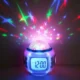 Alarm Clock Kids Digital LED Display Projection Music Star Sky Projection Calendar Thermometer Slopehill