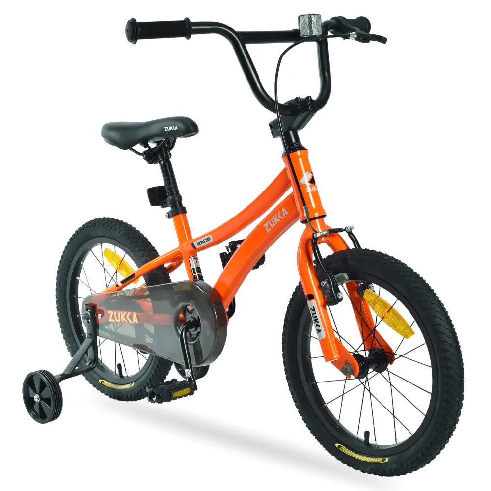 16 Inch Kids Bicycle Training Wheels Boys Age 4-7 zukka