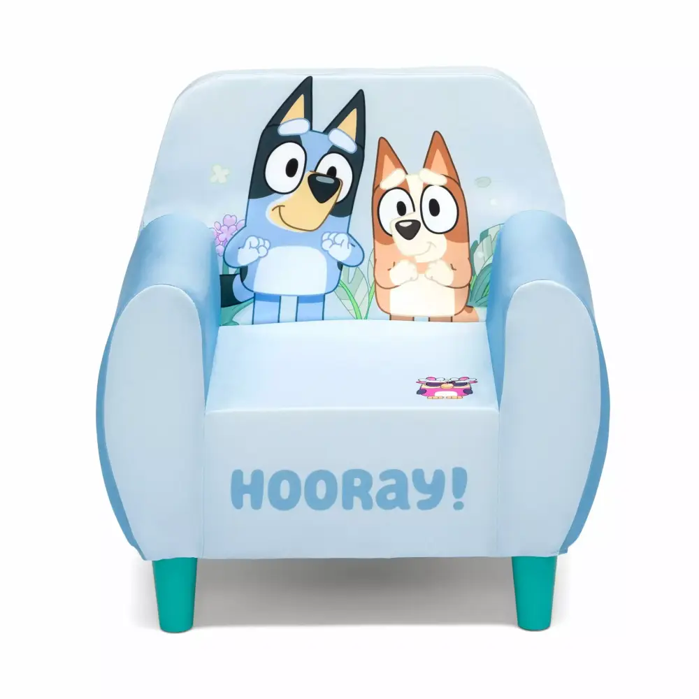 Bluey Foam Chair Delta Children Blue