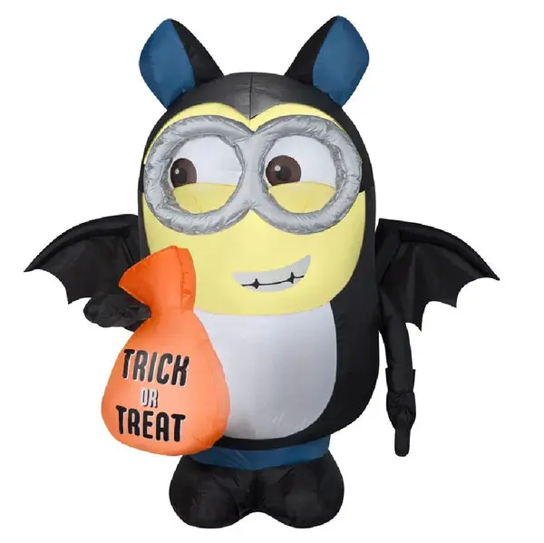 Gemmy 226688 Minions Dave Bat Halloween Costume 3.5 Feet Kids and Decor