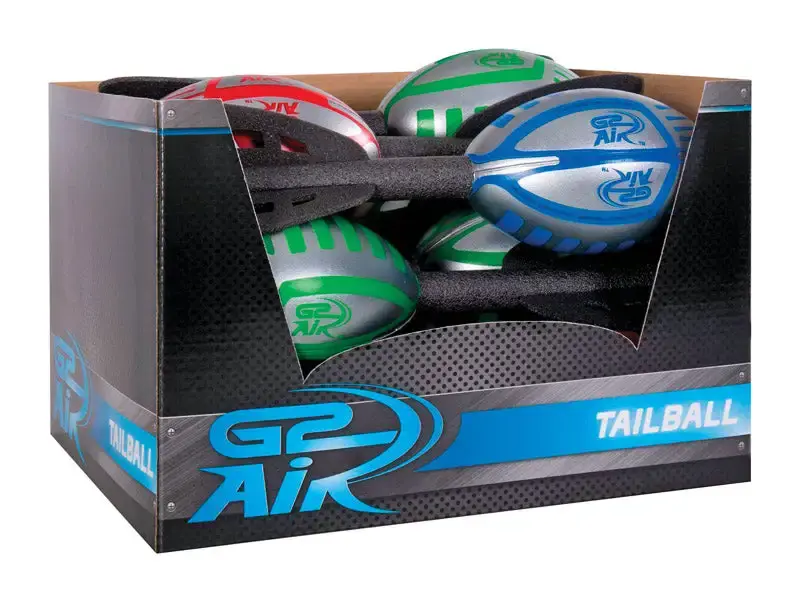 Hedstrom G2Air Tailball 11 . Football Pack 12 Kids 3+ Years