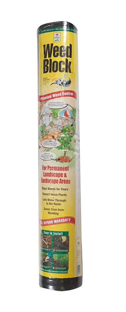 WeedBlock 1171 Landscape Fabric 6 x 100 Roll Weed Barrier