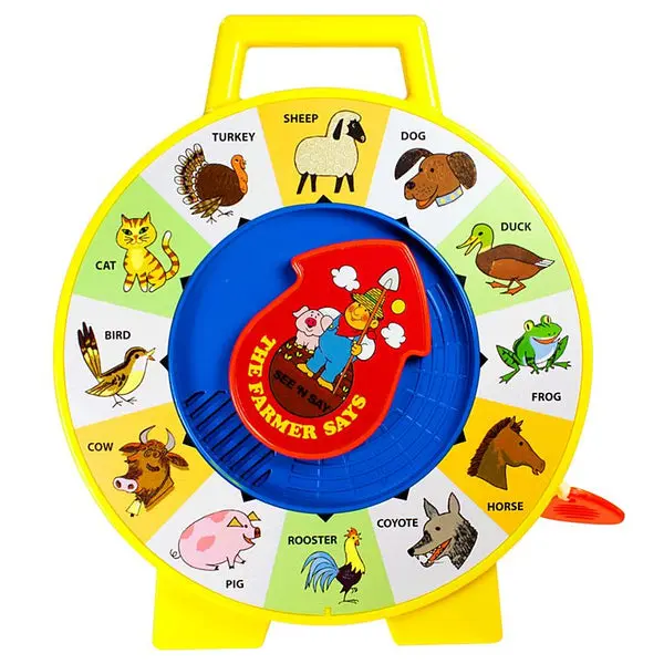 Fisher-Price 02070 Classic See 'N Say Farmer Says Toy Age 18 Months Plus Fisher Price