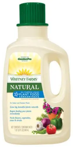 Whitney Farms 109109 All Purpose Liquid Plant Food 32 Oz Indoor and Outdoor Plants