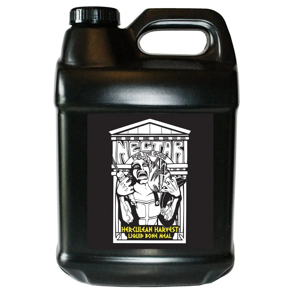 Hydrofarm Nector Gods Herculean Harvest Liquid Bone Meal Plant Nutrients