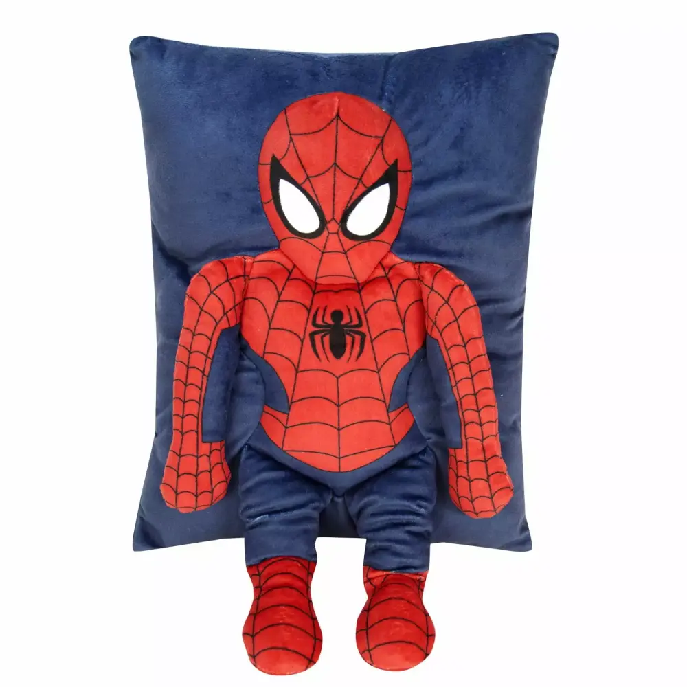 Marvel Supreme Spider-Man 3D Plush Decorative Pillow - Officially Licensed