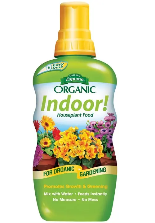 Espoma INPF8 Organic Indoor Liquid Plant Food 8 Oz Houseplants