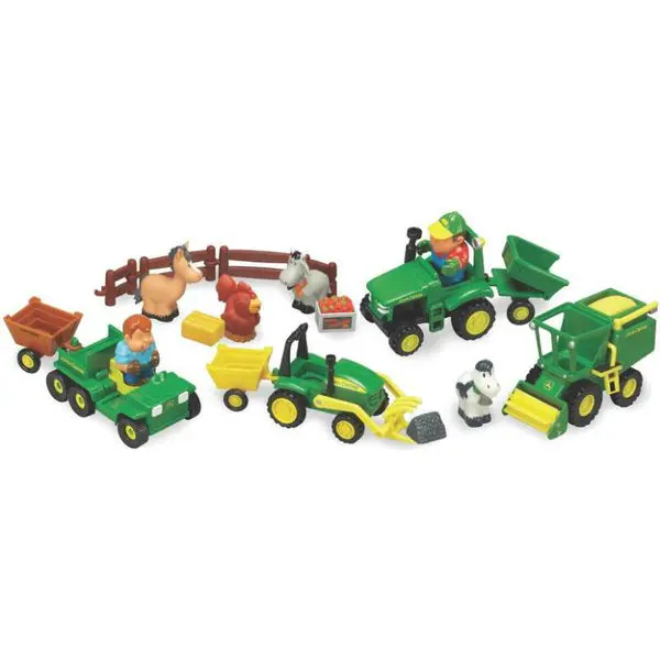 John Deere 34984 Fun On Farm Playset 20 Pieces Kids