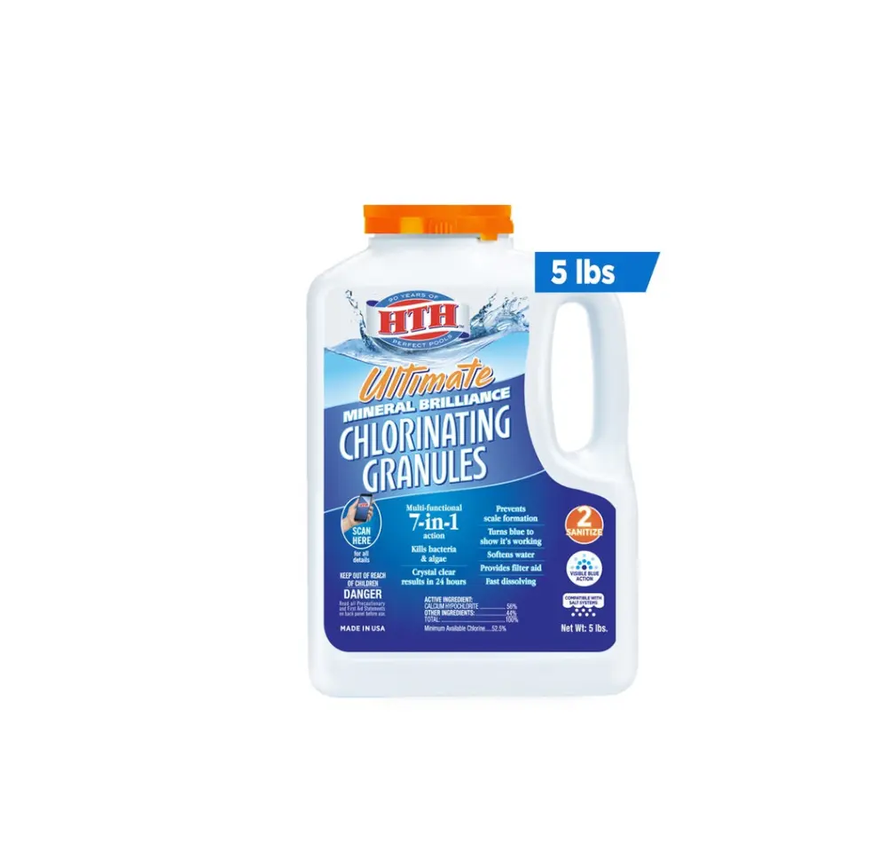HTH 22007 Ultimate Mineral Brilliance Granule Chlorinating Chemical 5 Lb
