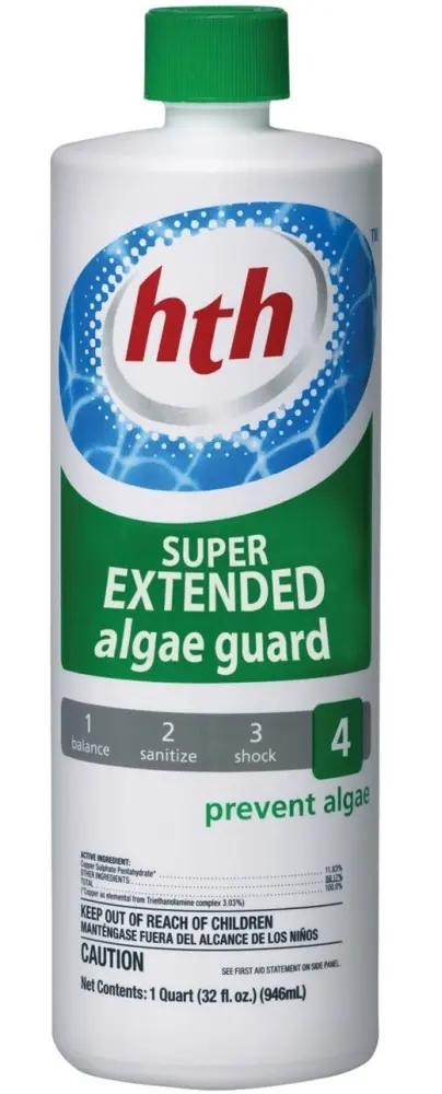 HTH 67066 Super Extended Algae Guard Quart Pool Maintenance