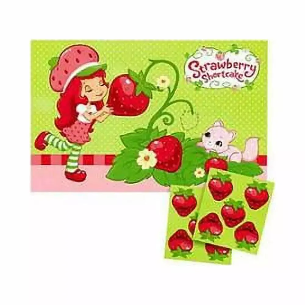 Strawberry Shortcake Dolls Party Game Poster 1 Count No Restock