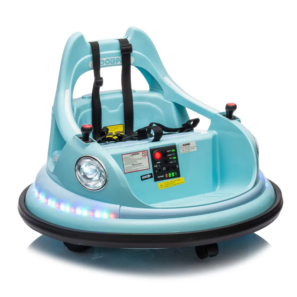 12V Ride On Bumper Car Kids Electric Car 1.5 To 5 Years Old coolmore toy