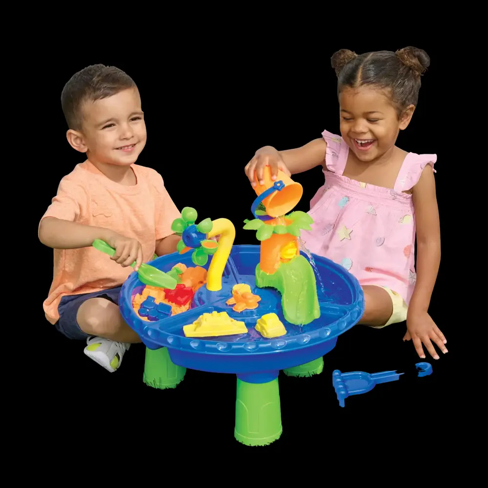 Play Day Sand and Water Table Play Set Activity Table Children Ages 3+