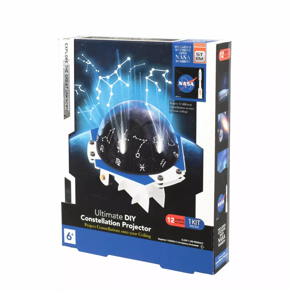 RMS Nasa Constellation Projector - Recommended Ages 6 Years and up. Great Bedrooms
