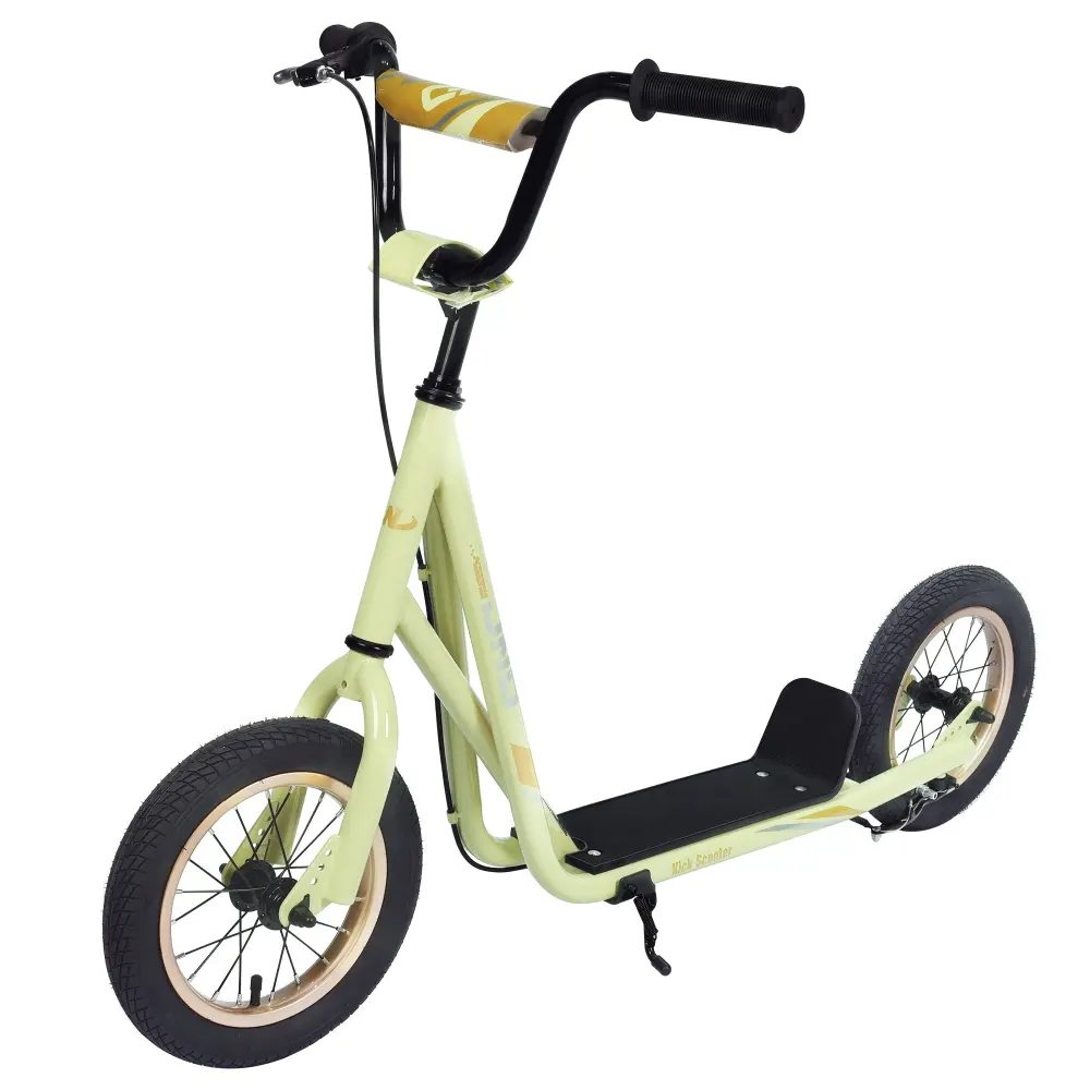 Youth Scooter Kick Scooter Kids 6 Customizable Handlebar 12 Inch zukka
