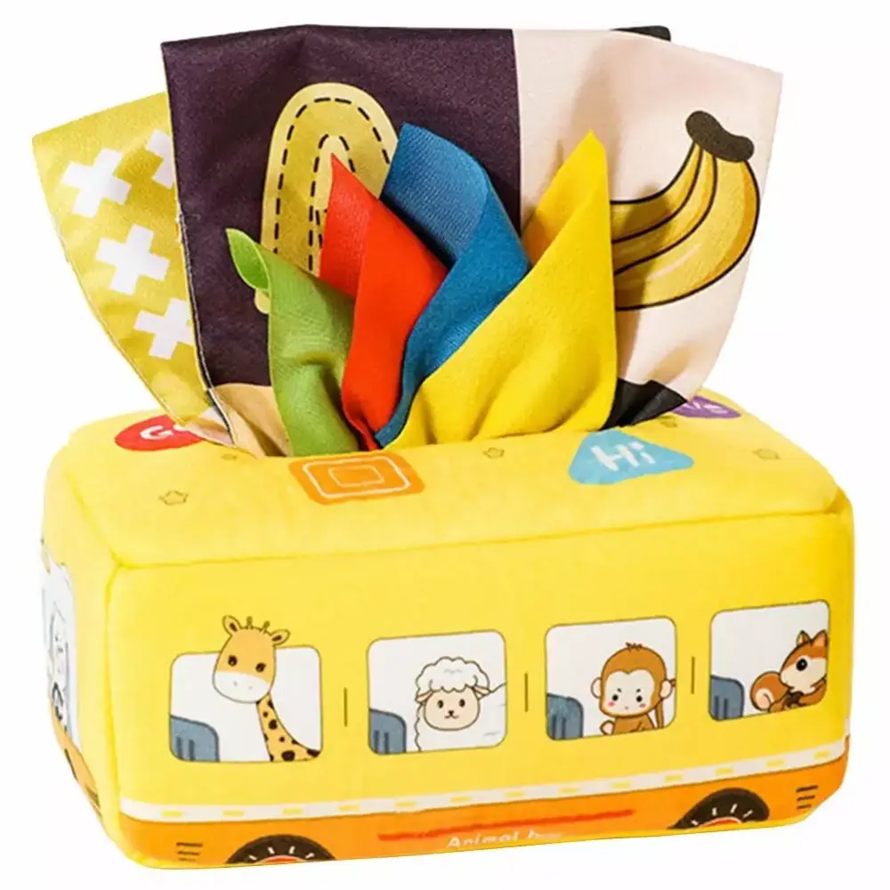 NewSoul Baby Magic Tissue Box Sensory Toy Montessori Babies 6-12 Months