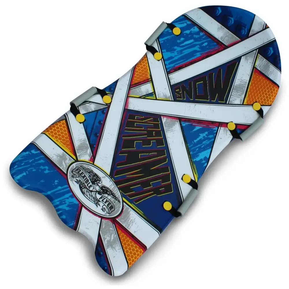 Paricon F47 Flexible Flyer Snow Screamer Foam Sled 2 Sets Rugged Handles