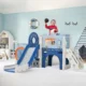 10 1 Toddler Slide Set Basketball Hoop Kids Ages 1 and Up rnb