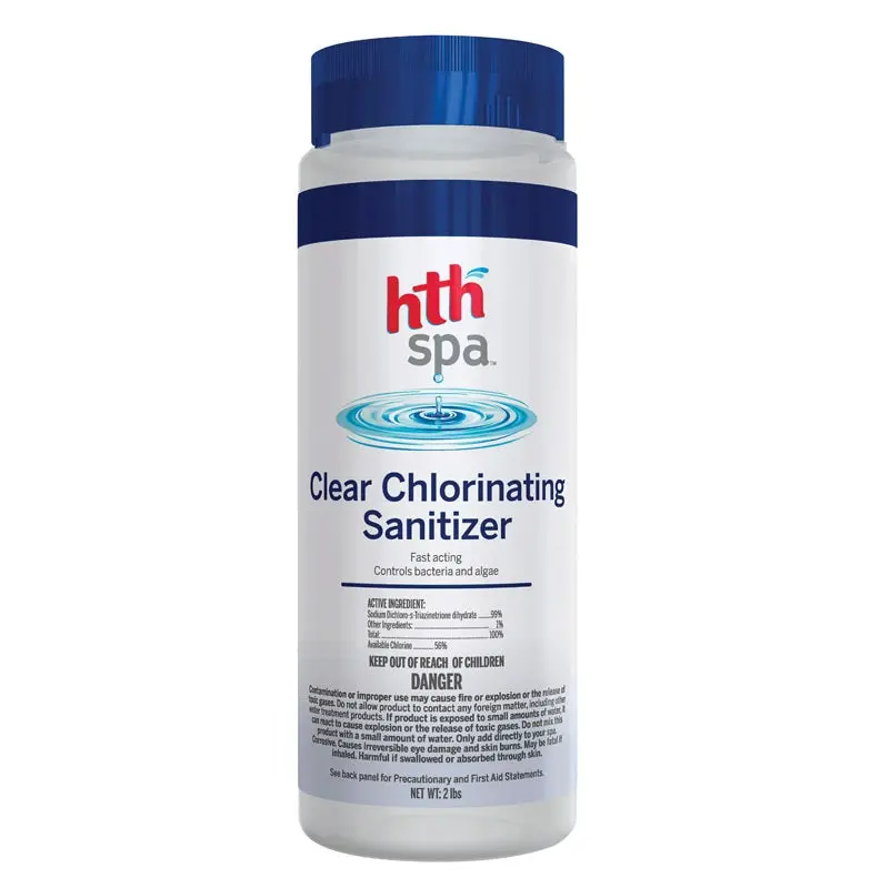 Hth 86230 HTH Spa Chlorinating Sanitizer 2 lb Hot Tub Care