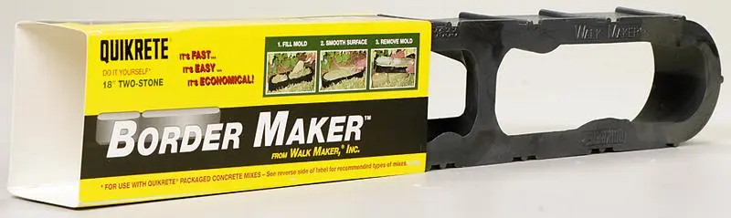 Quikrete 6921-48 18-Inch Form Border Maker Stone Edging