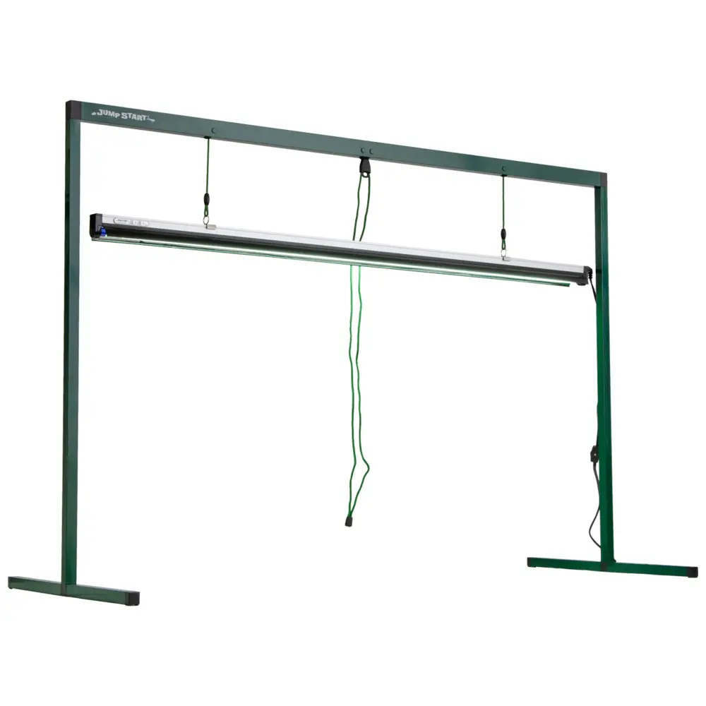 Jump Start 4 Ft T5 Grow Light System Built- Timer Flowers and Plants