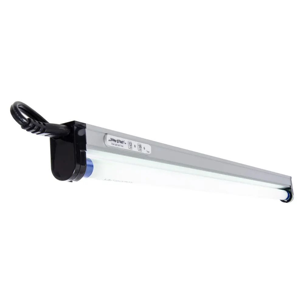 Jump Start JSFS2T T5 2 Foot 6400K Full Spectrum Grow Lamp Fixture Timer