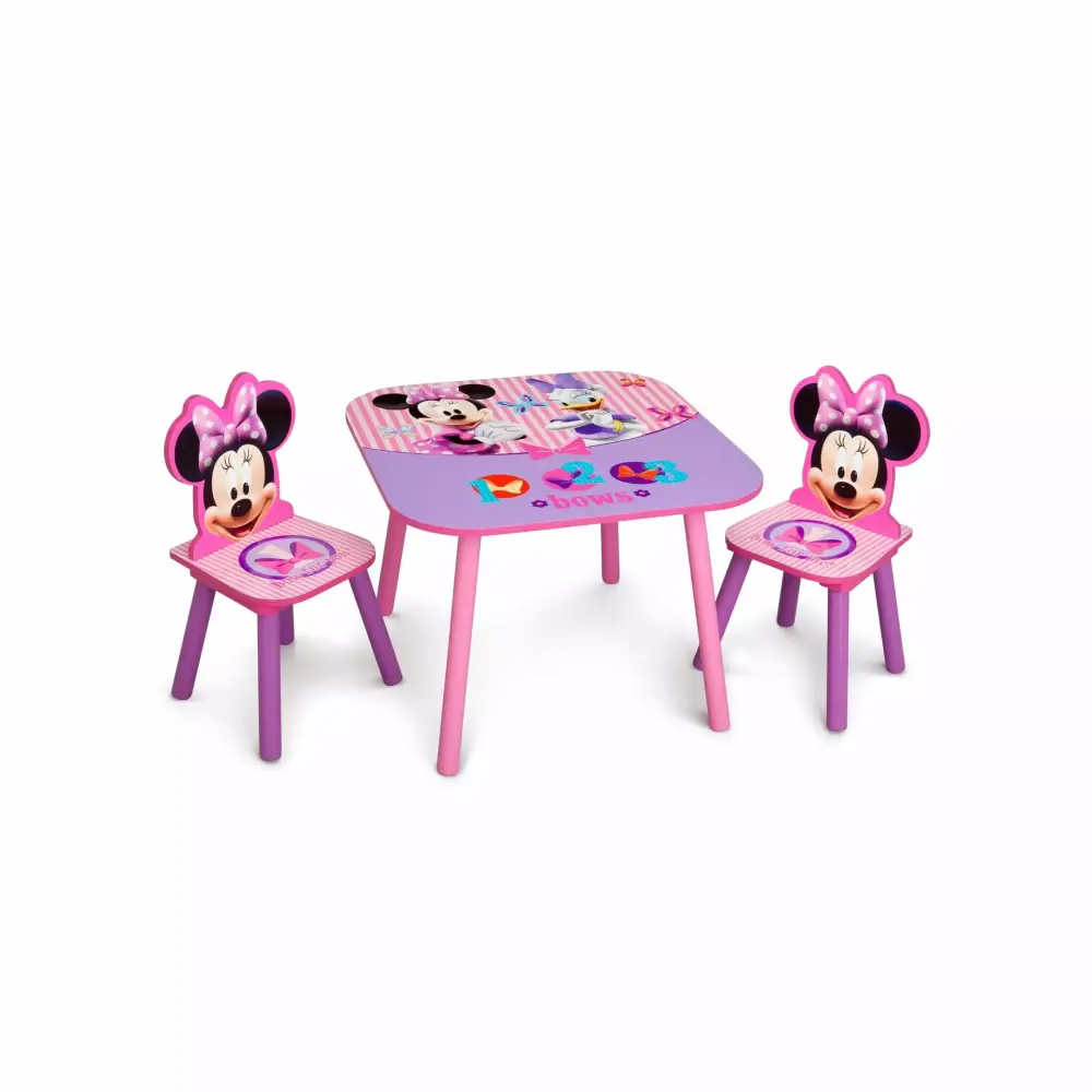 Minnie Mouse Kids Table and Chair Set Toddlers TARTULAR