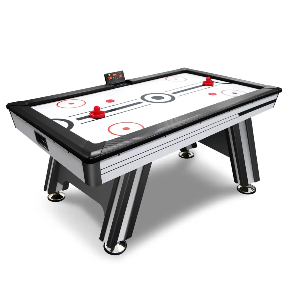 72 Inch Air Hockey Table LED Scoring Kids and Adults Indoor Game rnb