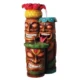 Alpine LIZ142L 3 Tier Tiki Fountain 35-1/4 Inches Multi-Color Outdoor Water Feature