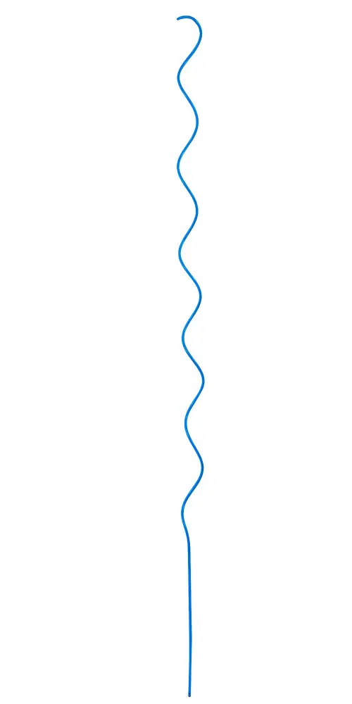 Gardener's Blue Ribbon Tomato Twist Plant Support Blue 60 Inches