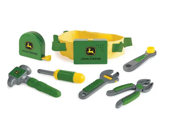 John Deere 35070 Green Yellow Preschool Talking Tool Belt Kids