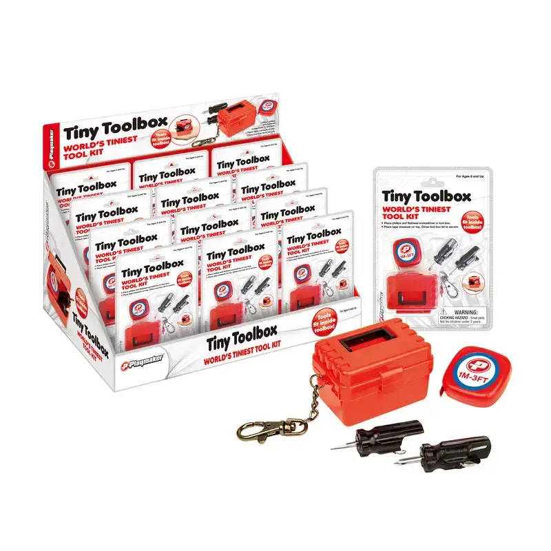 Playmaker Toys Tiny Toolbox Toy Pack 12 1 pc